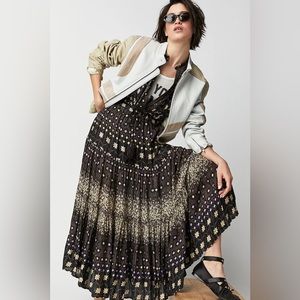 Free People! Rare Feelings Maxi Dress